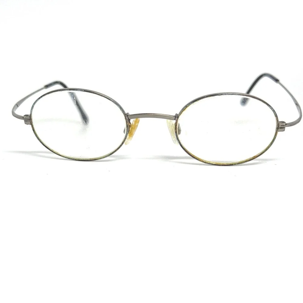 Silhouette Vintage Oval Eyeglasses Frames Silver Tone Metal Austria 22430‎